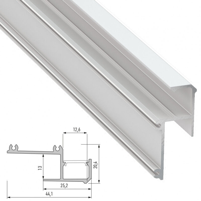 

Perfíl Aluminio IPA12 2,02M | Lacado Blanco (LL-10-0484-20)