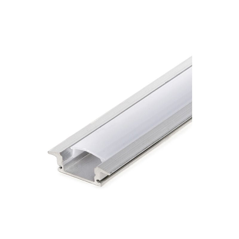 

Perfíl Aluminio para Tira LED - Difusor Opal RL-A1708 x 2M (RL-A1708)