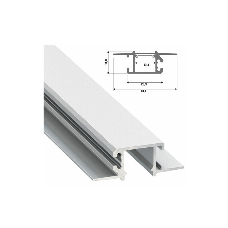 

Perfíl Aluminio Tipo MONO 2,02M | Anodizado Plata (LL-10-0684-20)