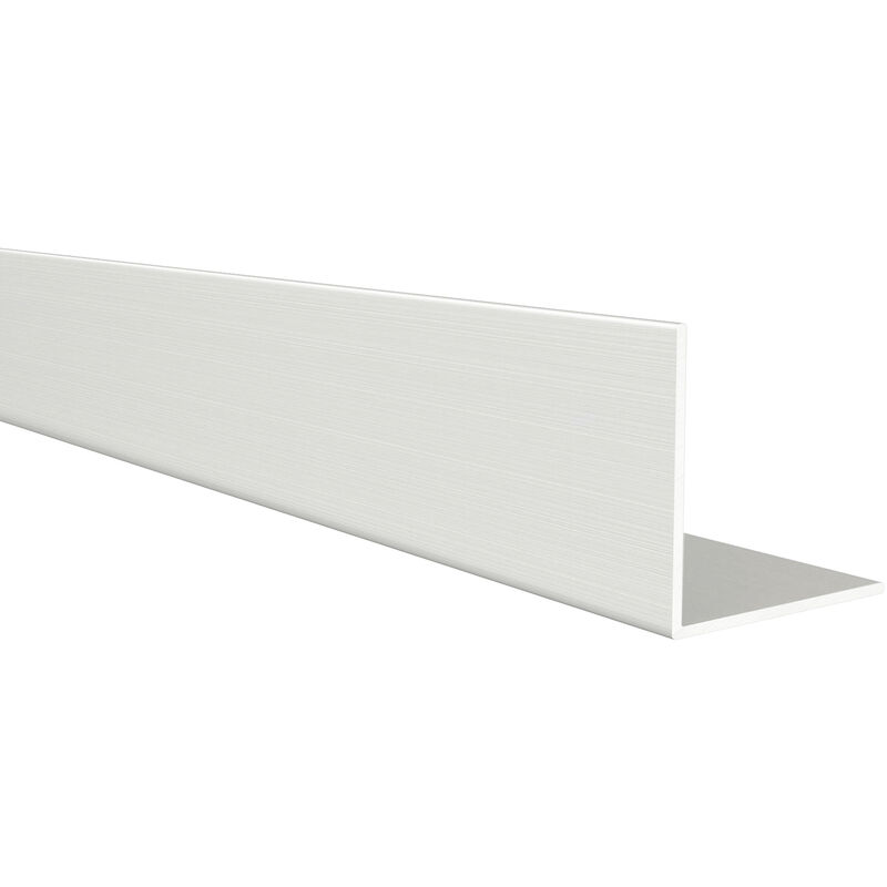 /Ángulo de perfil angular autoadhesivas 18 x 18 mm en color blanco 25 m rollo de cinta ajustable /ángulo