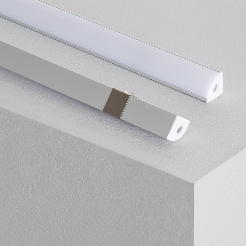 

Perfil con Tira LED New Aretha 300mm 4W para Esquinas Blanco Neutro 4000K - Blanco Neutro 4000K