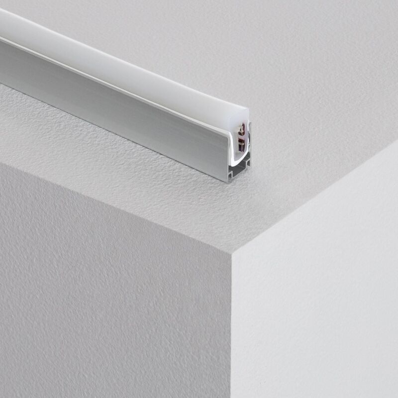 

Perfil de Aluminio 1m para Neón LED Flexible Monocolor