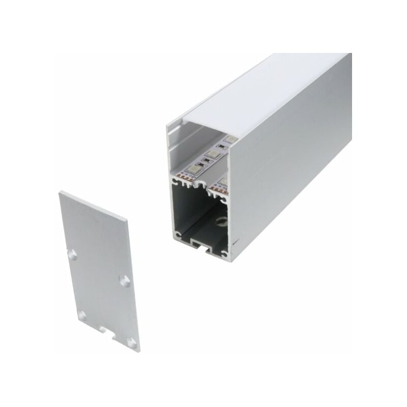 

Perfil de Aluminio Fint 12/24V 2 metros – Opcional Colgante Opal - Iluminashop