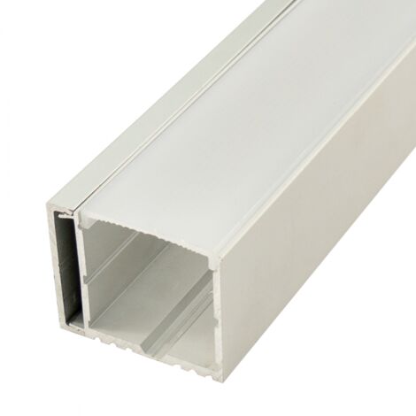 Perfil de Aluminio L para Esquinas Beat Lacado Blanco 12/24V 2 metros •  IluminaShop