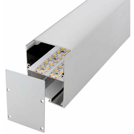 Perfil de Aluminio Orus 12V/24V/220V 2 Metros – Opcional Colgante  Opal  | IluminaShop
