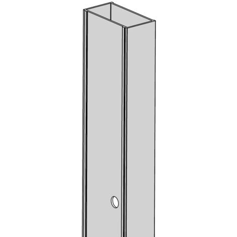 Perfil de compensación +2cm lado pared recambio mampara ducha mod.Prime