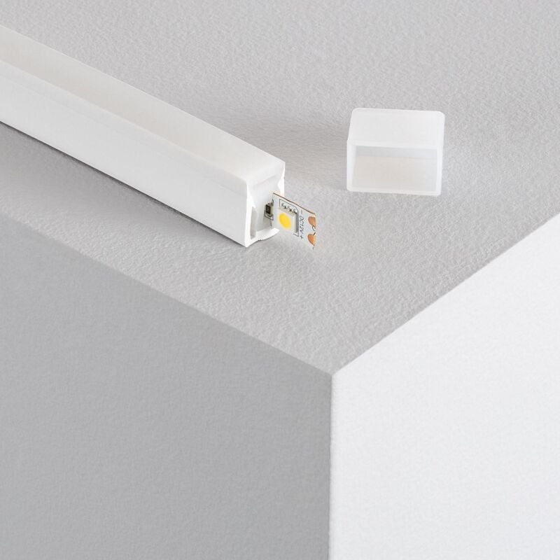 

Perfil Flexible de Silicona Neón a Medida para Tira LED 12/24V hasta 10 mm 6m - 6m