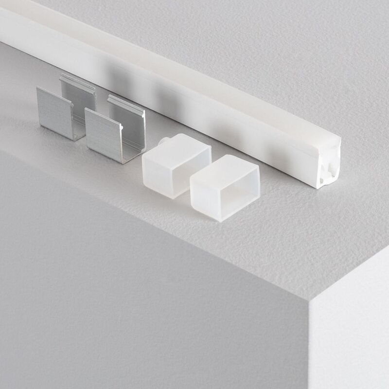 

Perfil Flexible de Silicona Neón a Medida para Tira LED 12/24V hasta 10 mm 7m - 7m