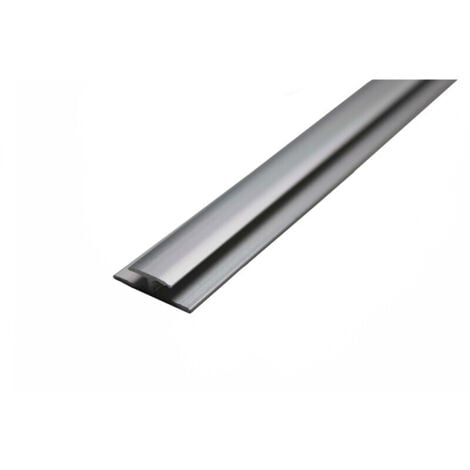 MCCOVER Perfil de unión de aluminio para salpicadero 2050 mm x 3 mm - Color - Aluminio, Espesor - 3 mm, Longitud - 2050 mm
