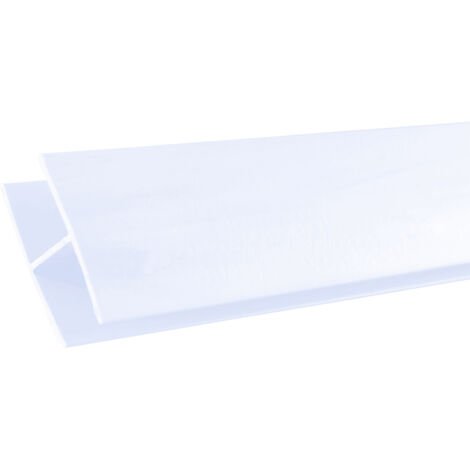 de unión en forma de H para celosías PVC varios colores Catral Export Negro