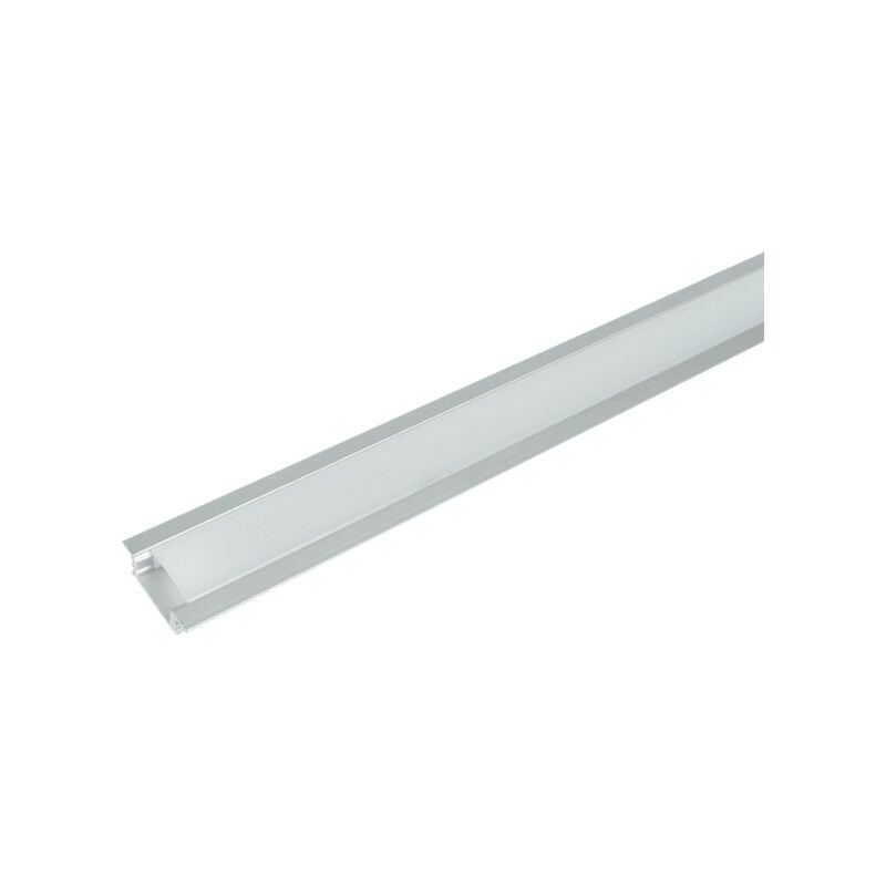 

Perfil ELM718/2 de Aluminio Empotrada con Cubierta Mate 200cm - Elmark