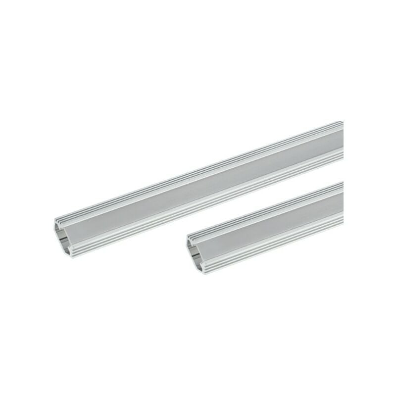 

Perfil ELM9012/2 de Aluminio Ancho con Cubierta Mate 200cm ELMARK
