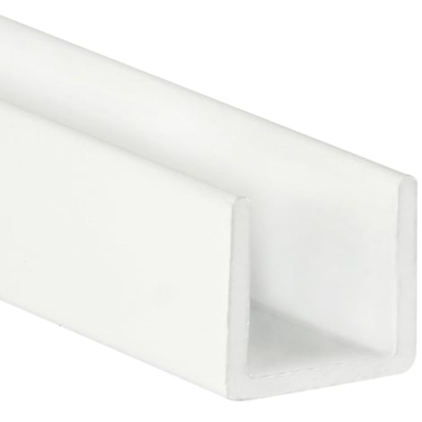 Perfil Tubo Rectangular Fabricado en Aluminio Acabado en Blanco Para  Proyectos de Construcción, Reformas y Bricolaje Medidas 40201000 mm  Longitud del Perfil 1 Metro Espesor 1 mm 1 Unidad