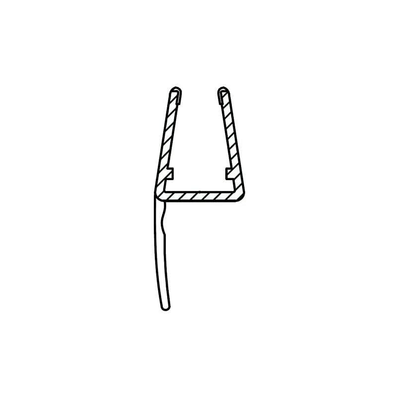 

Perfil Junta Mampara Baño/Duccha 13mm/6-8mm/2MT - Micel