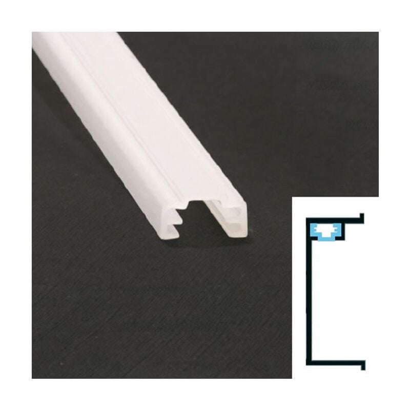 

Perfil Para Led De Pvc De 2,4 Mts. Para Tirador Modelo Cloe