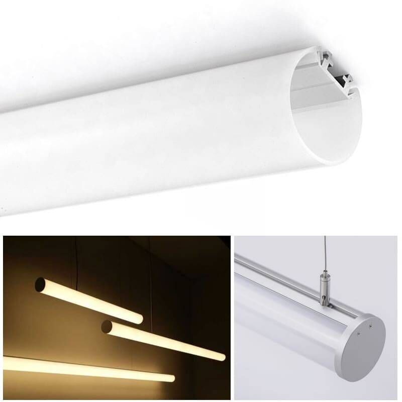 

Barcelona Led - Perfil para tira led de Suspensión o Superficie 23X8mm para tiras LED (2m)