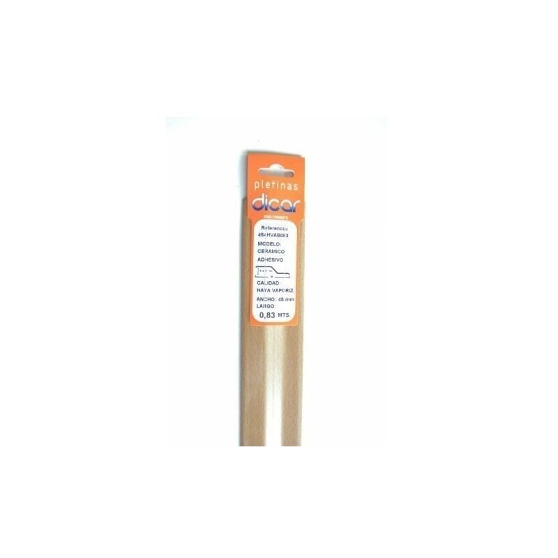 

Dicar - Pletina Perfilada 83X45Mm Distinto Nivel Adhesivo Inox Haya