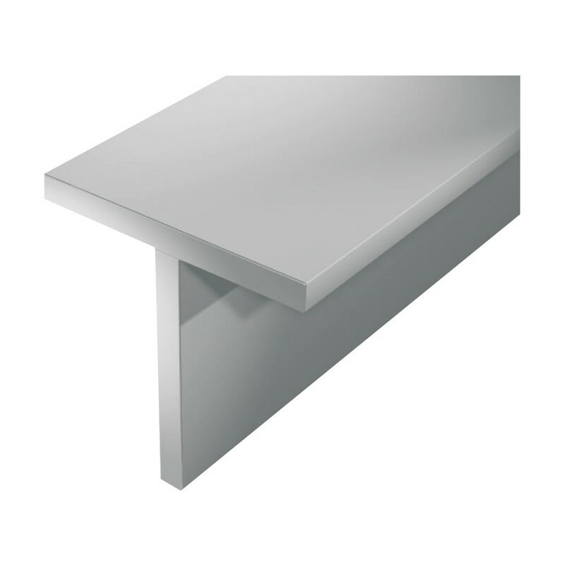 

Perhilo de aluminio forma T1000/15x15mm plata