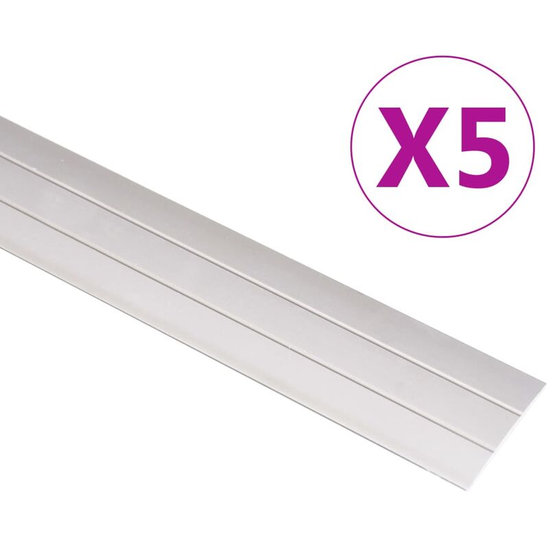 

Perfiles de suelo 5 unidades aluminio dorado 90 cm