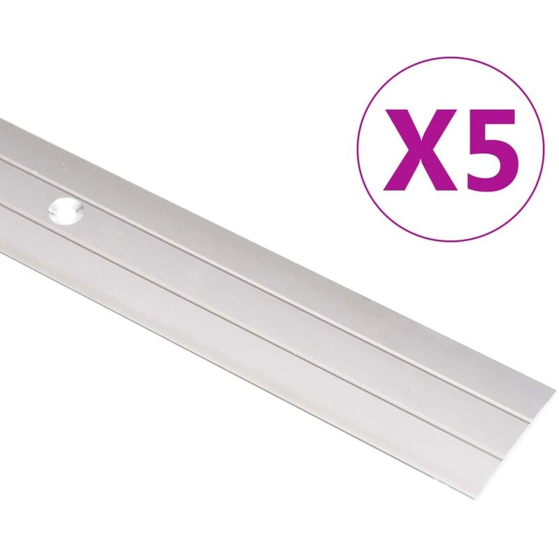 

Youthup - Perfiles de suelo 5 unidades aluminio dorado 90 cm - Oro