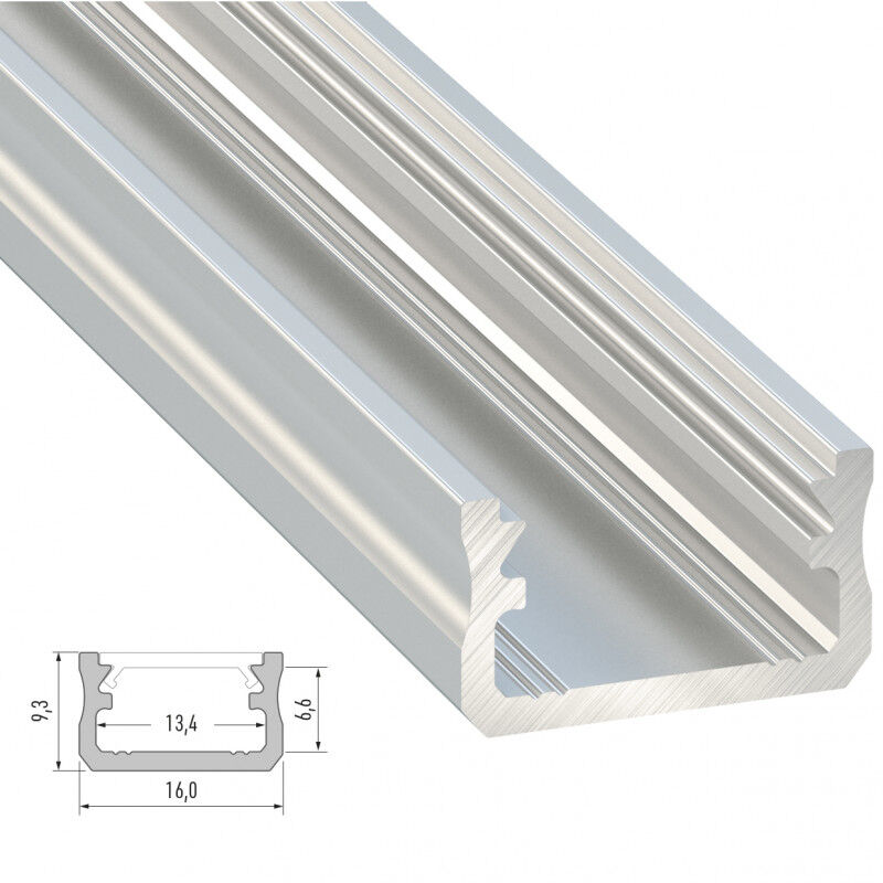 

Perfíl Aluminio Tipo A 2,02M | Anodizado Plata (LL-10-0010-20)