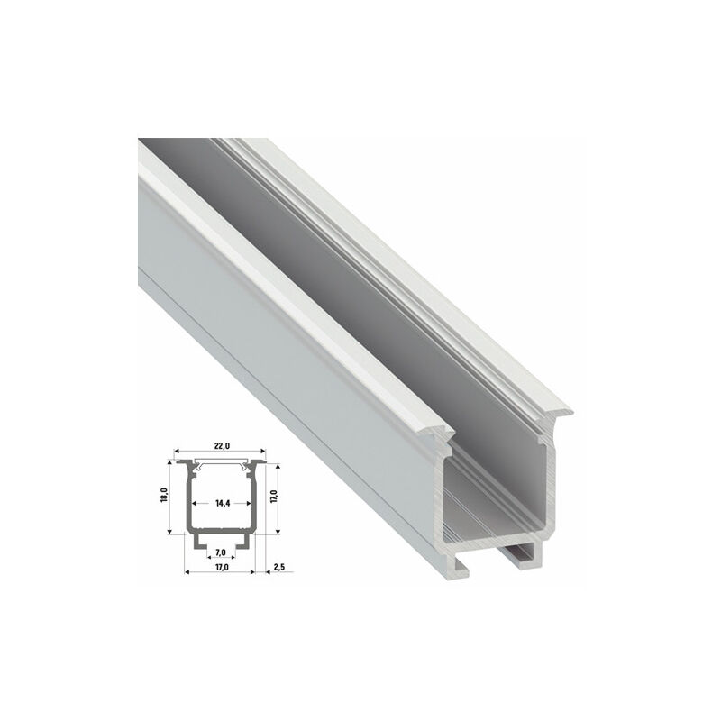 

Perfíl Aluminio Tipo W 2,02M | Bruto (LL-10-0700-20)