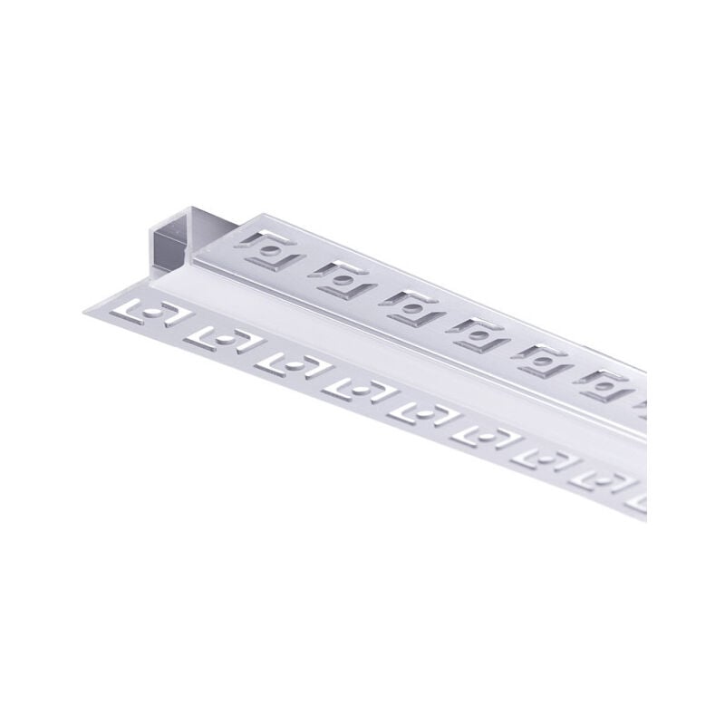 

Perfíl de Aluminio para Empotrar Escayola/Pladur Tira Led 9mm - 2M (WR-PA-639-2M)