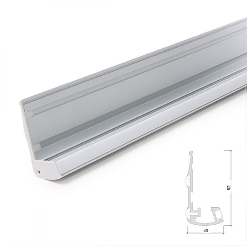 

Perfíl Iluminación Escaleras - Gomas Antideslizantes - Difusor Opal x 1M (SU-S002)
