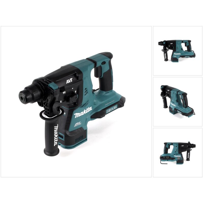 Marteau perforateur sans fil lxt 18 v sans accu et appareil de positionnement x 2 - sds-plus - 28 mm - 2,8 j - Makita