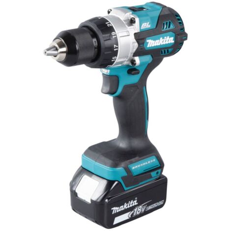Taladro Percutor MAKITA DHP486RTJ (2 x 5,0 Ah + DC18RC + MAKPAC 2)