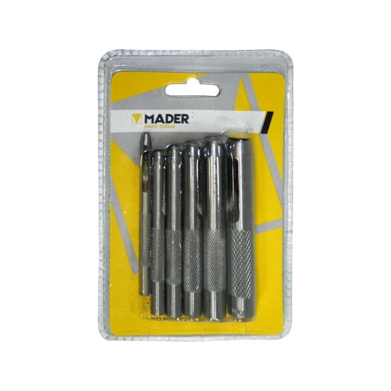 

Perforador manual 3 a 10Mm 6Pc - Mader Hand Tools