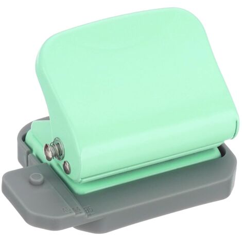 Perforadora de papel de 6 agujeros, perforadora de metal, capacidad para perforar 5 hojas, perforadora de hojas sueltas, material de oficina.