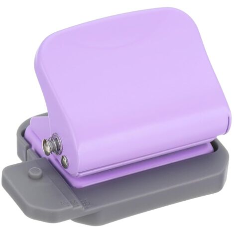 Perforadora de papel de 6 agujeros, perforadora de metal, capacidad para perforar 5 hojas, perforadora de hojas sueltas, material de oficina.