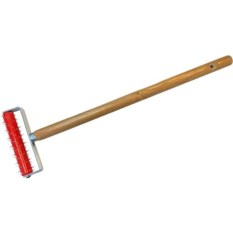 ALOVEZ Perforadora de papel tapiz - Rodillo de púas para papel tapiz 150 x 500 mm Rodillo erizo