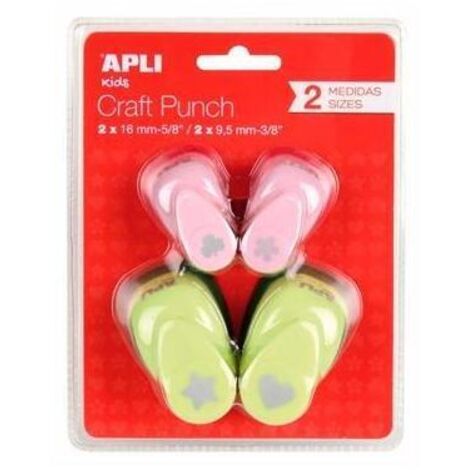 PERFORADORA PAPEL APLI 4 MODELOS 13988