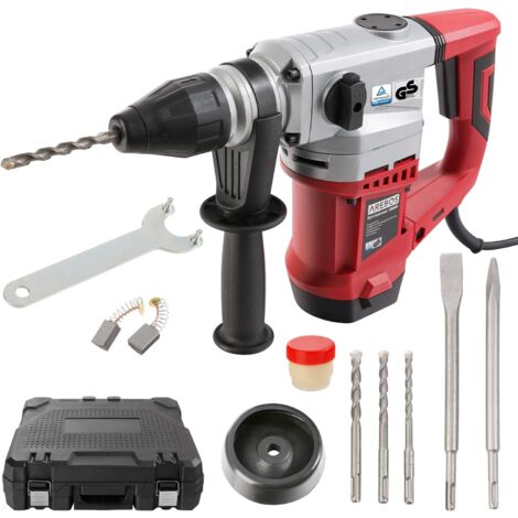 Perforateur (1500 Watt, 5,2 Joule, SDS+) - Perceuse à Percussion, Marteau Électrique