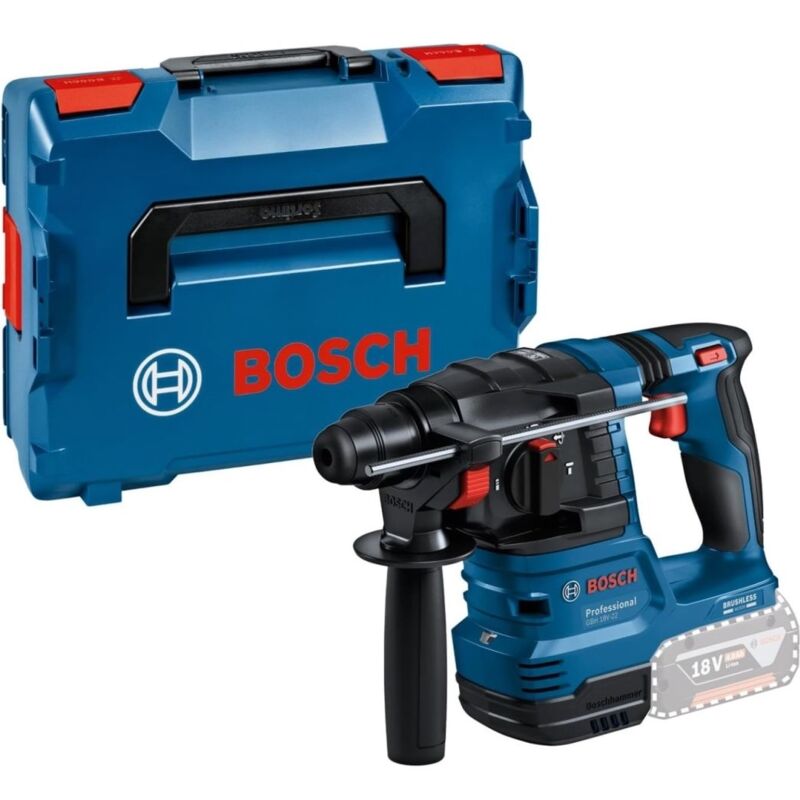 Bosch - Perforateur sds - plus gbh 18V-22 Sans batterie, ni chargeur - L-Boxx - 611924001