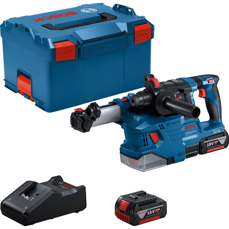 Bosch - Marteau perforateur sans fil gbh 18V-22 SDS-Plus 2x 4,0 Ah et chargeur en l-boxx