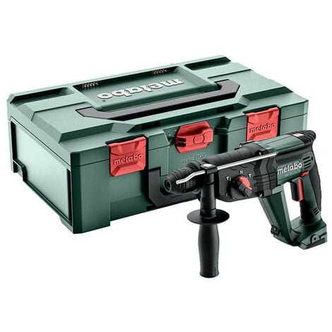 Perforateur burineur 18V SDS-plus 2,1 J (Produit seul) KH 18 LTX 24 dans metabox - METABO 601712840