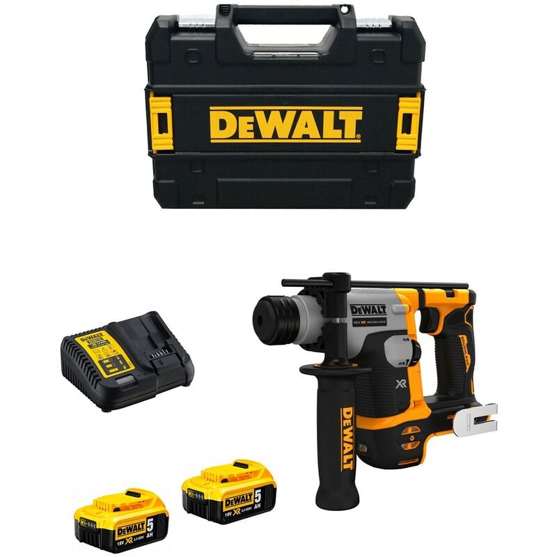 Dewalt - Perforateur-Burineur DCH172P2 (2 x 5,0 Ah DCB115 tstak ii)