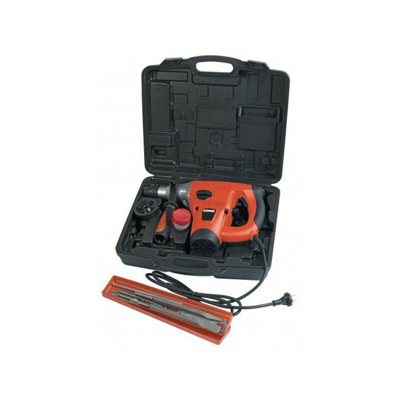 Ribitech - Perforateur-Burineur SDS Plus 1500w 5J + 7 Accessoires en Coffret - PRKIT10PF