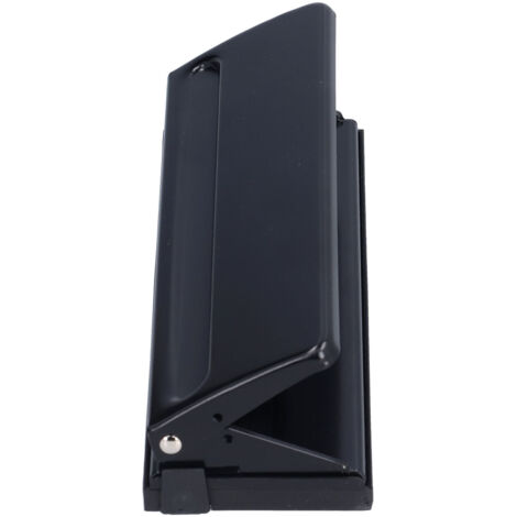 Perforateur de Papier 6 Trous Ajustable Noir pour Bureau École Maison