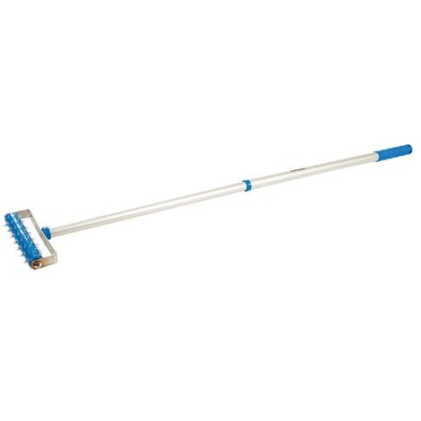 Perforateur de papier peint avec manche télescopique - 150 x 590 mm
