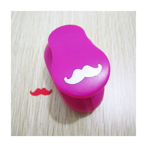 Perforateur de papier pour carte de vux, 1 pouce, mousse EVA pour perforer le papier, pour scrapbooking et moustache faits à la main, nouveauté