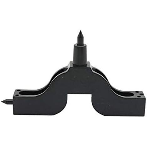 Perforateur de trous pour tuyaux de 1/4" et 1/8", outil de raccordement pour tuyaux d'arrosage, pour tuyaux de 4/7 mm et 3/5 mm, lot de 3 (noir)
