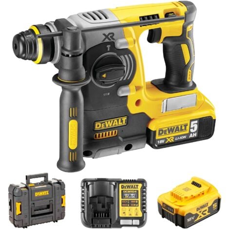Perforateur DEWALT SDS-Plus 18V 5.0Ah + 2 Batteries + Chargeur - DCH273P2T