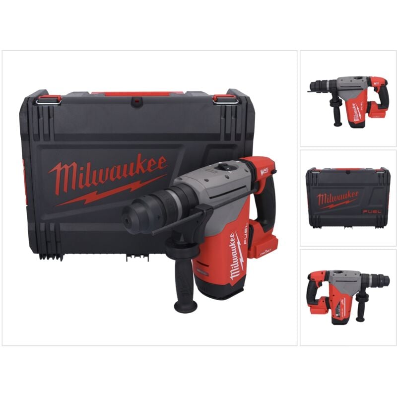 Milwaukee - M18 ONEFHPX-0X Perfo-burineur sans fil 5,0 j 18V Brushless + Coffret hd Box - sans batterie, sans chargeur (4933478495)