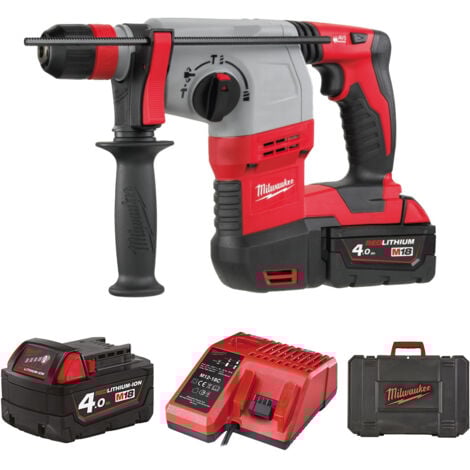 Perforateur MILWAUKEE SDS+ 18V 4Ah RED Lithium 2.4J HD18 HX-402C - 4933441280