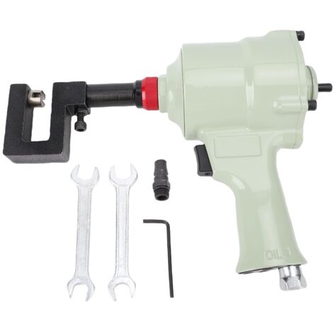 Perforateur pneumatique à faible bruit, conception ergonomique intégrée, outil de poinçonnage en acier allié et métal à Air