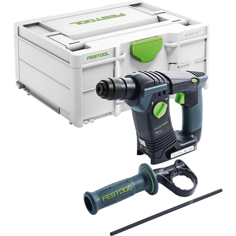 Festool - Perforateur 18V bhc 18-BASIC Sans batterie, ni chargeur + Systainer - 577600